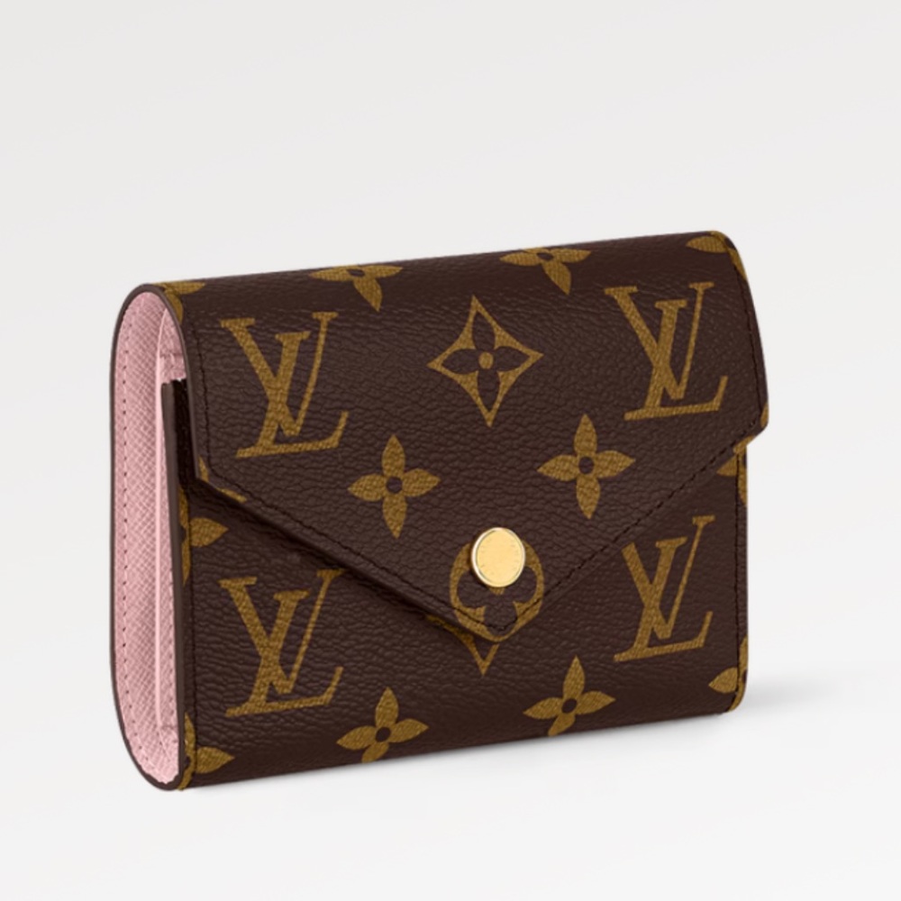 Louis Vuitton victorine wallet in rose ballerina! AUTHENTIC